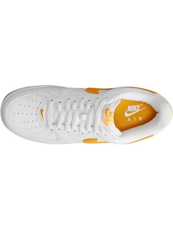 Nike Mens Air Force 1 \'07 Shoes White/University Gold Size 4 main image 4